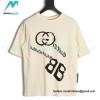 Gucci - Balenciaga Double G-B Print Short Sleeve T-shirt Gucci - Balenciaga Double G-B Print Short Sleeve T-shirt